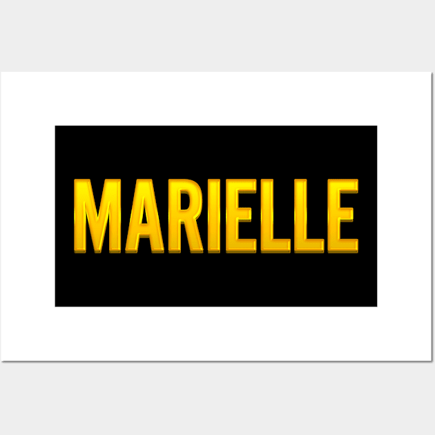 Marielle Name Wall Art by xesed